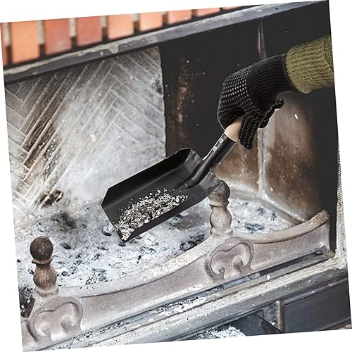 Miniatura 8 de BESPORTBLE Pala de hollín para chimenea, herramientas de excavación, mini multiherramienta, mini pala de limpieza para chimenea, estufa de mano,