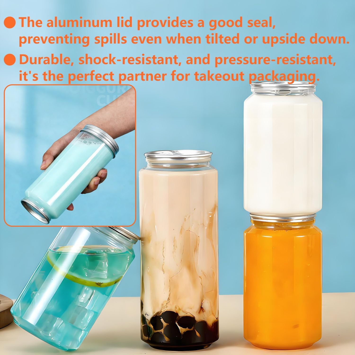 Manual Canning Machine,Adjustable Can Sealer,55mm Seal Capacity for PET Bottles Cans,Adjustable Height Cup Sealers,Manual Can Sealer Machine,Compact Can Sealer,Home/Commercial 200-Pack250MLCups