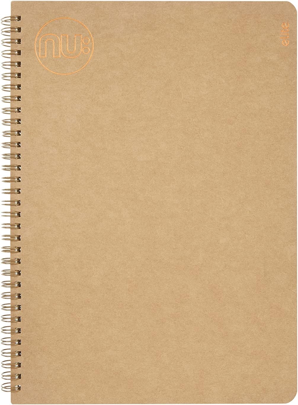 Nu Notebooks - Kraft Range - Manilla Wire Bound A5 Notebook - Stationery Notebooks - Professional Notepad - 160 Pages