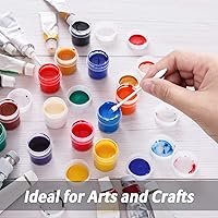 Vista 4 de Hisopos de algodón de punta de precisión para maquillaje, 800 hisopos de algodón de doble punta con barra de papel, 4 paquetes, 200 piezas, 1