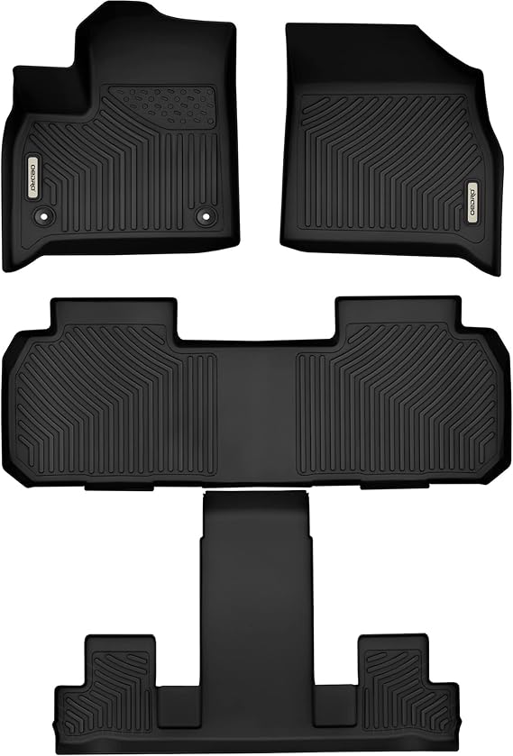OEDRO Floor Mats Compatible with 20182023 Chevrolet Traverse with 2nd Row Bucket