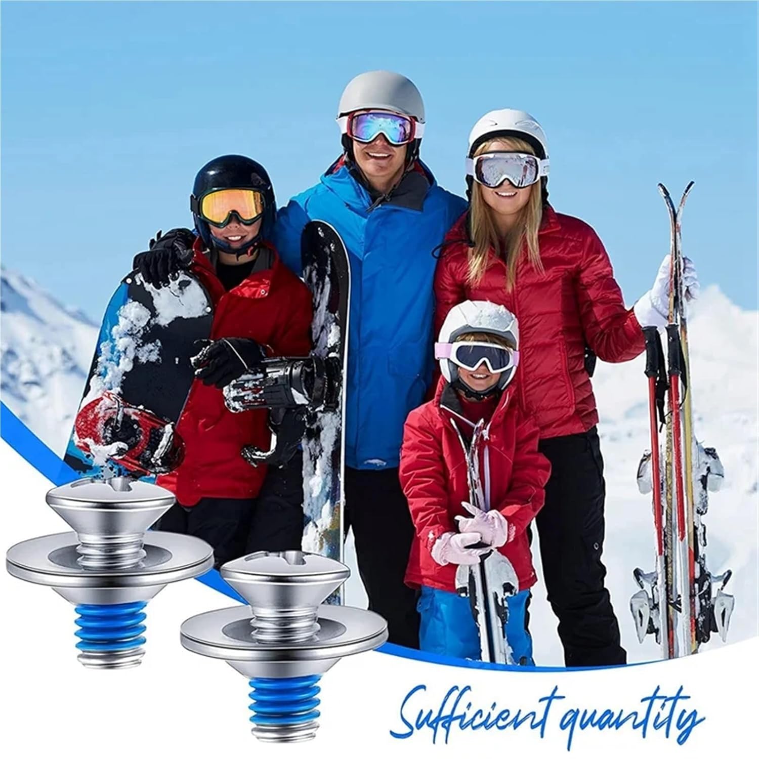 Snowboard Binding Screws 12 Set Snowboard Binding Screw Set Include Mounting Screws and Snowboarding Washers