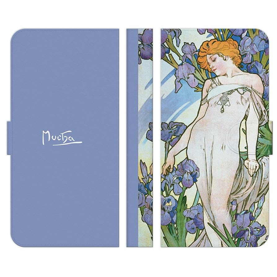 Amazon.co.jp: ブレインズ シンプルスマホ6 A201SH ミュシャ 四