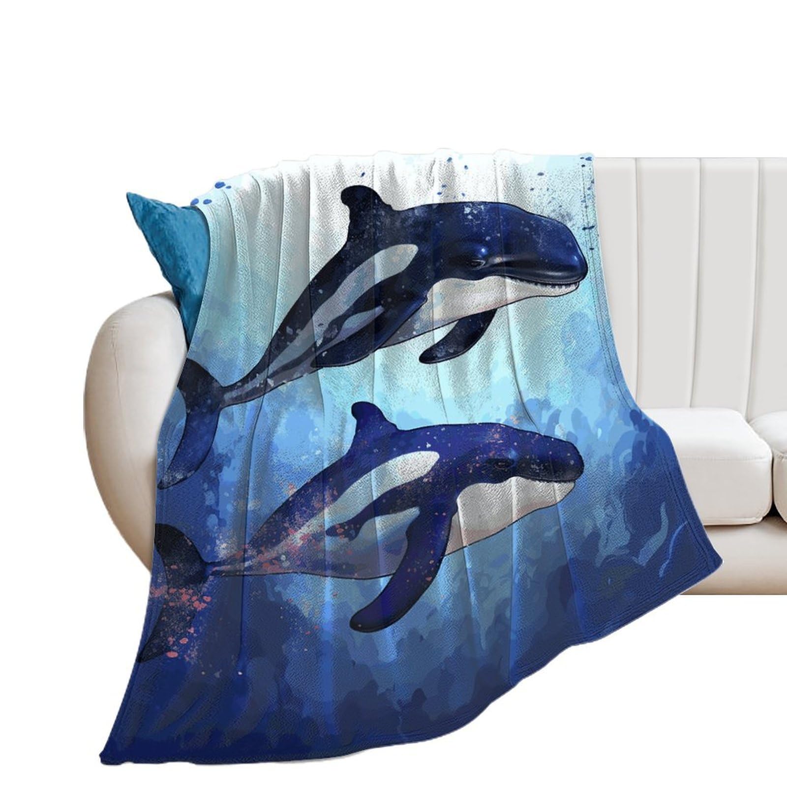 Couverture extra large en flanelle d'orque douce et chaude pour lit et canapé