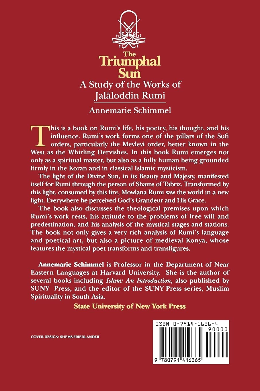 The Triumphal Sun (Persian Studies Series): A Study of the Works of Jalaloddin Rumi: A Study of the Works of Jal¿loddin Rumi (Persian Studies Series ; 8)