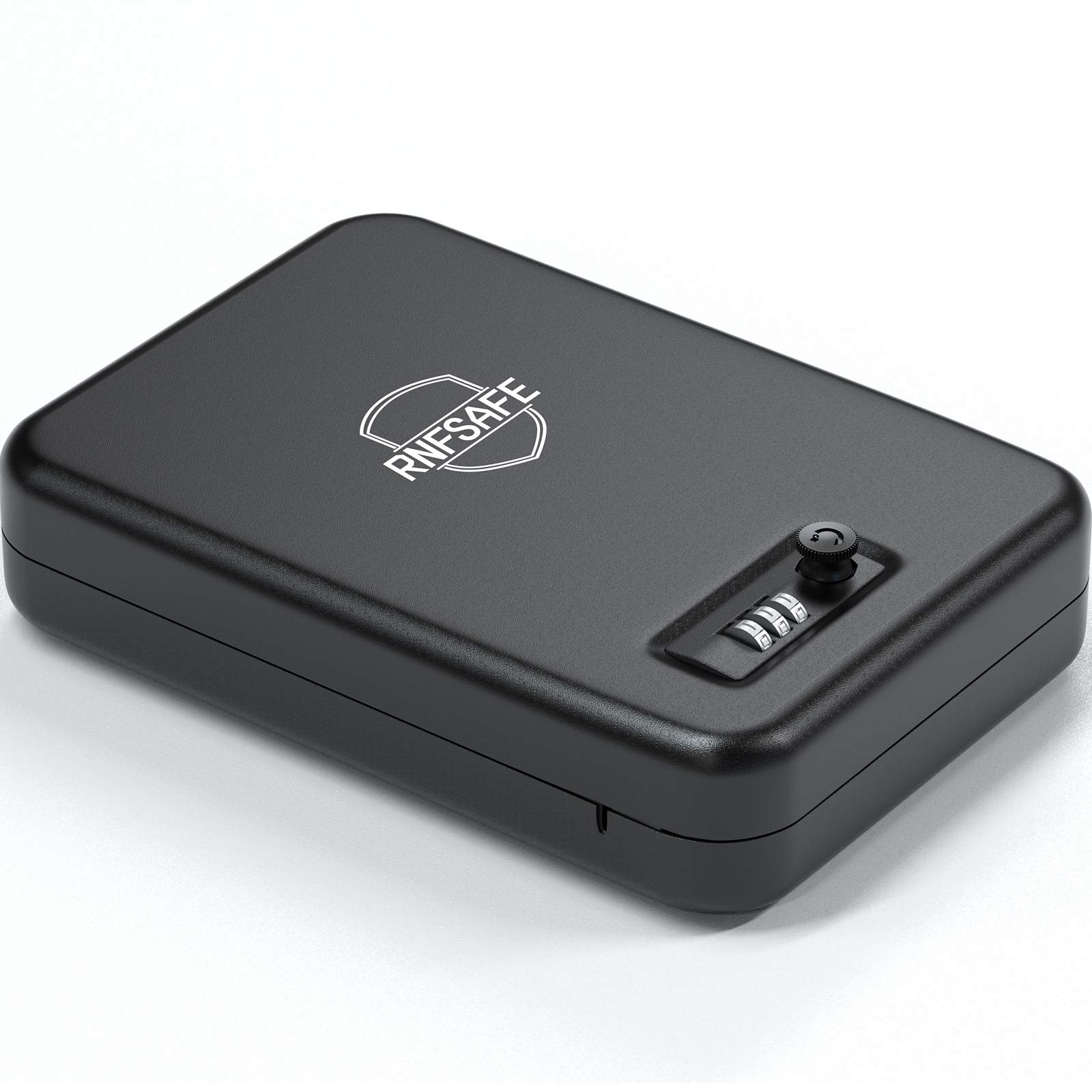 Buy RNF SAFE Pistol Safe, Portable Handgun Lock Box with Key or Dial