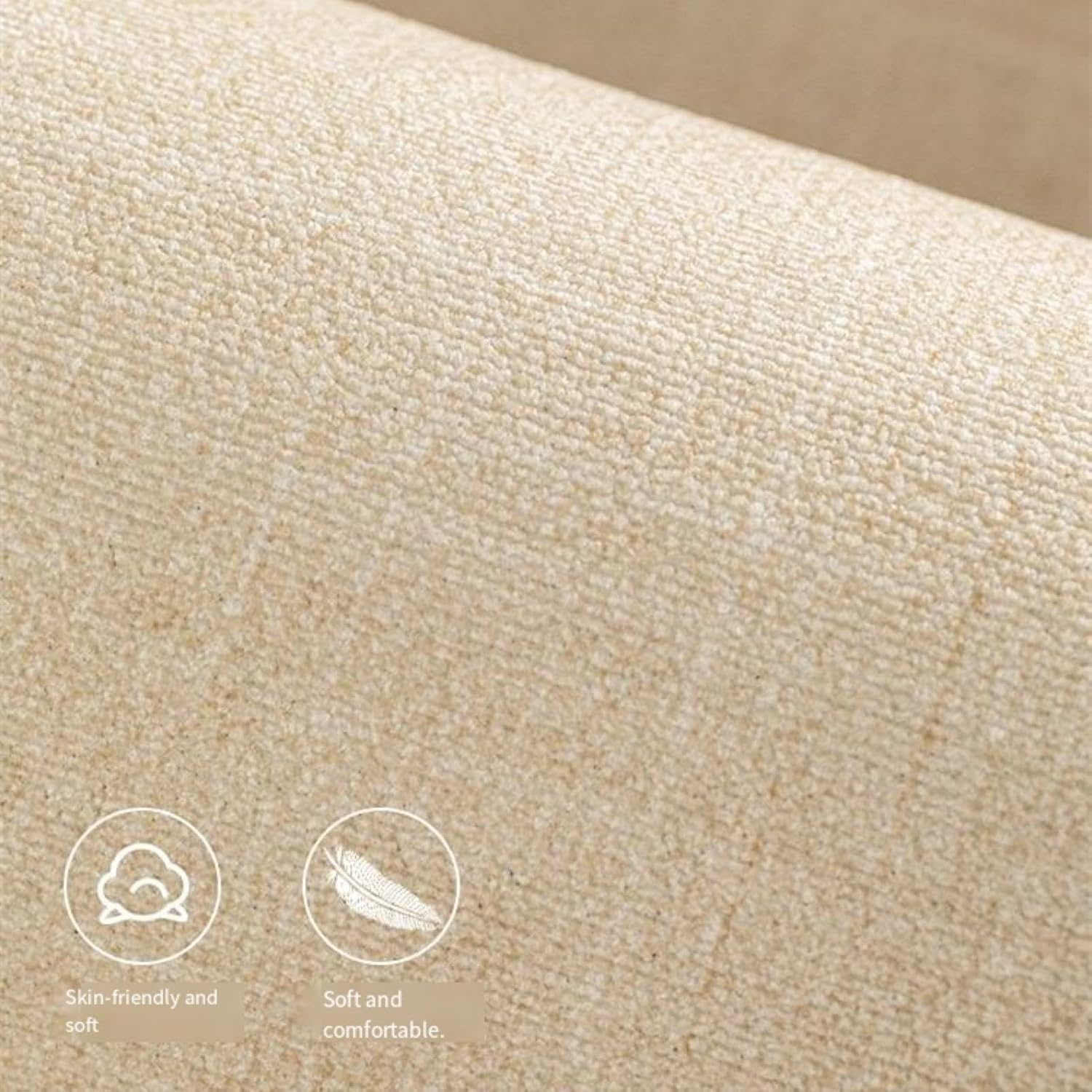 Living Room, Tea Room, Solid-Color Bedroom, Study, Stain-Resistant Carpet, Home Decoration(80X160cm(2.6X5.3FT/QR No Crease 14)