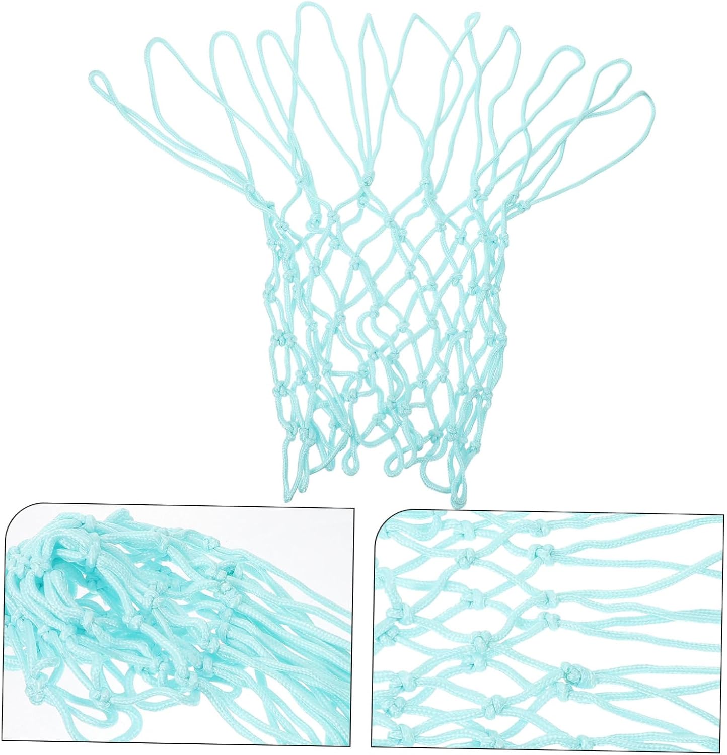 Sosoport Basketball Net Replacement Outdoor Basketball Replacement Net Basketball Training Equipment Inground