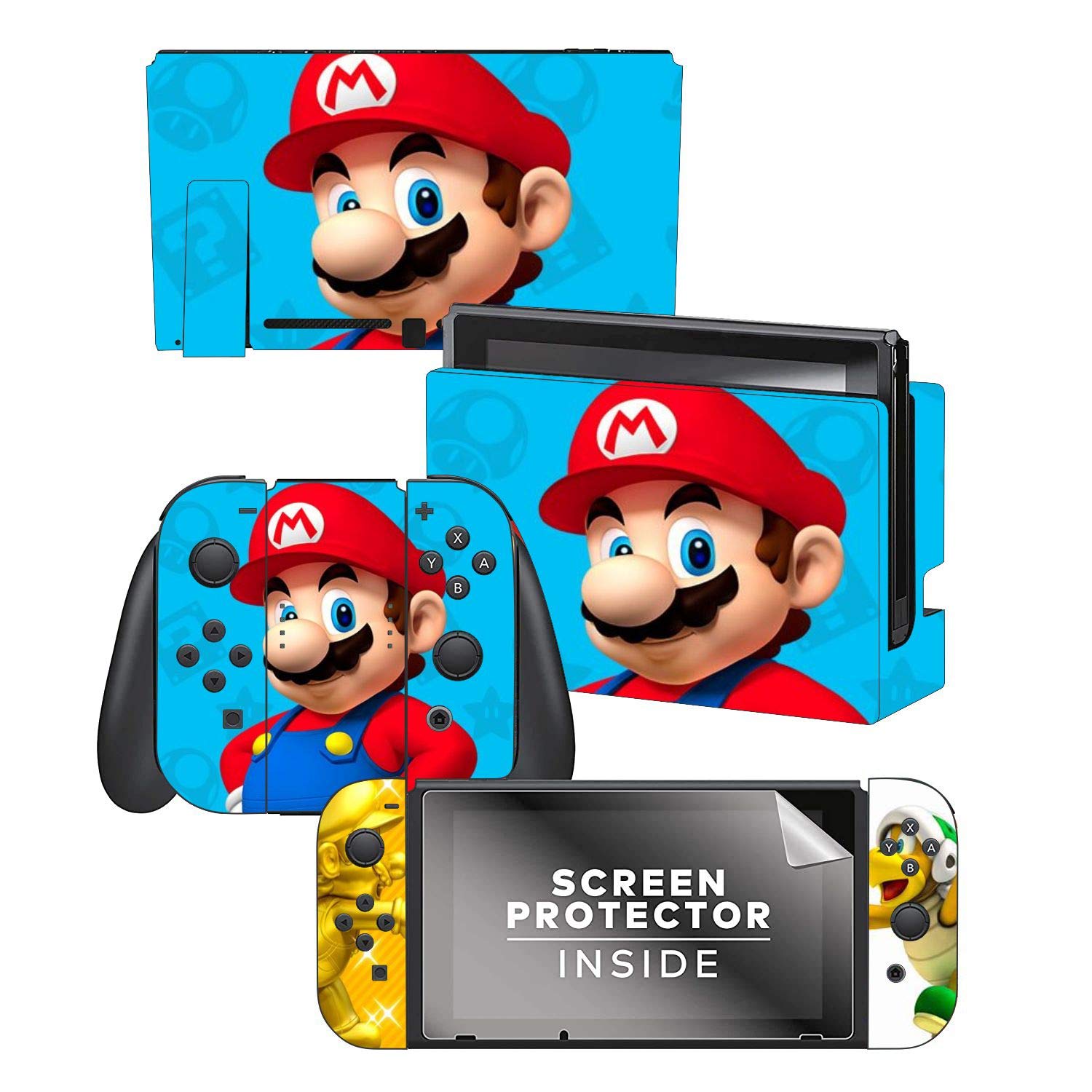 ELTON 3M Skins Decal for Nintendo Switch, Anti-Scratch Durable Skin Cover Sticker Matte Protector Vinyl Wrap Front & Back Decal design133 [video game] (B08YX4ZQSV) Amazon Price History, Amazon Price Tracker