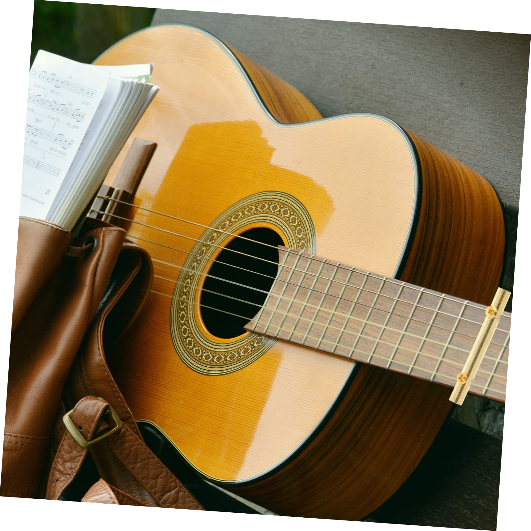 BESTonZON 15sets Dispositivi Di Stabilizzazione Per Corde Di Chitarra Elettrica Bacchette Pressione Di Facili Da Installare e Leggere Qualità Duratura Accessori Per Strumenti Musicali