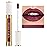 MAKI YIKA Dark Purple Lipstick for Women Metallic Lipsticks Glitter Long Lasting Lipstick No Smudge No Transfer Liquid Lip Gloss (BR16 Last Kiss)