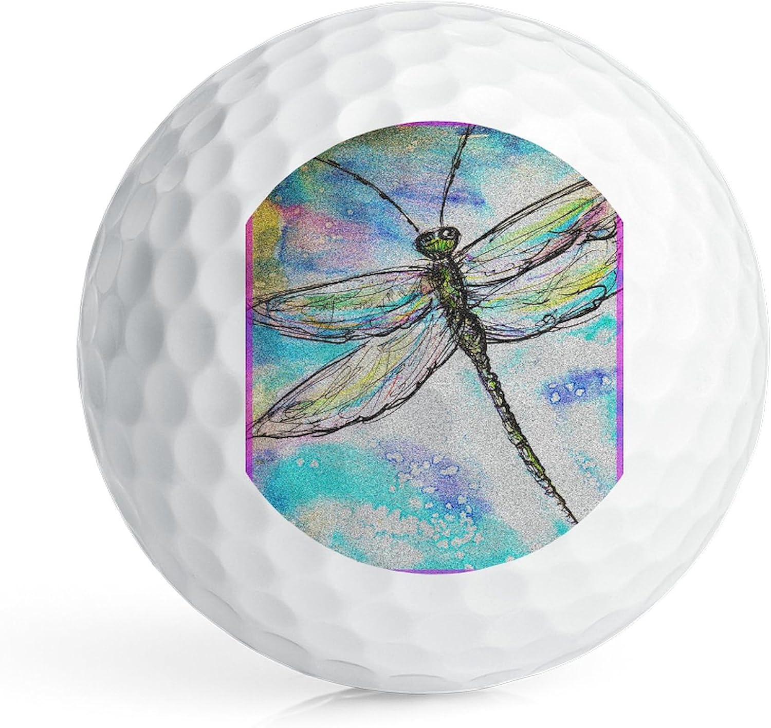 CafePress Dragonfly Nature Art Novelty Golf Balls (Pk of 12)