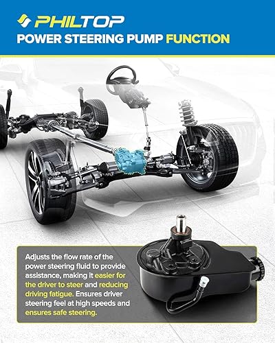 Miniatura 226 de PHILTOP Bomba de dirección asistida 20-806 OE apta para Aveo5 2007 2008, Aveo 2008, bomba de asistencia asistida 96801443, bombas de dirección