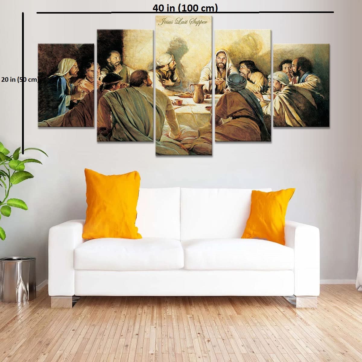 The Last Supper wall decor for dining room Jesus and the last supper