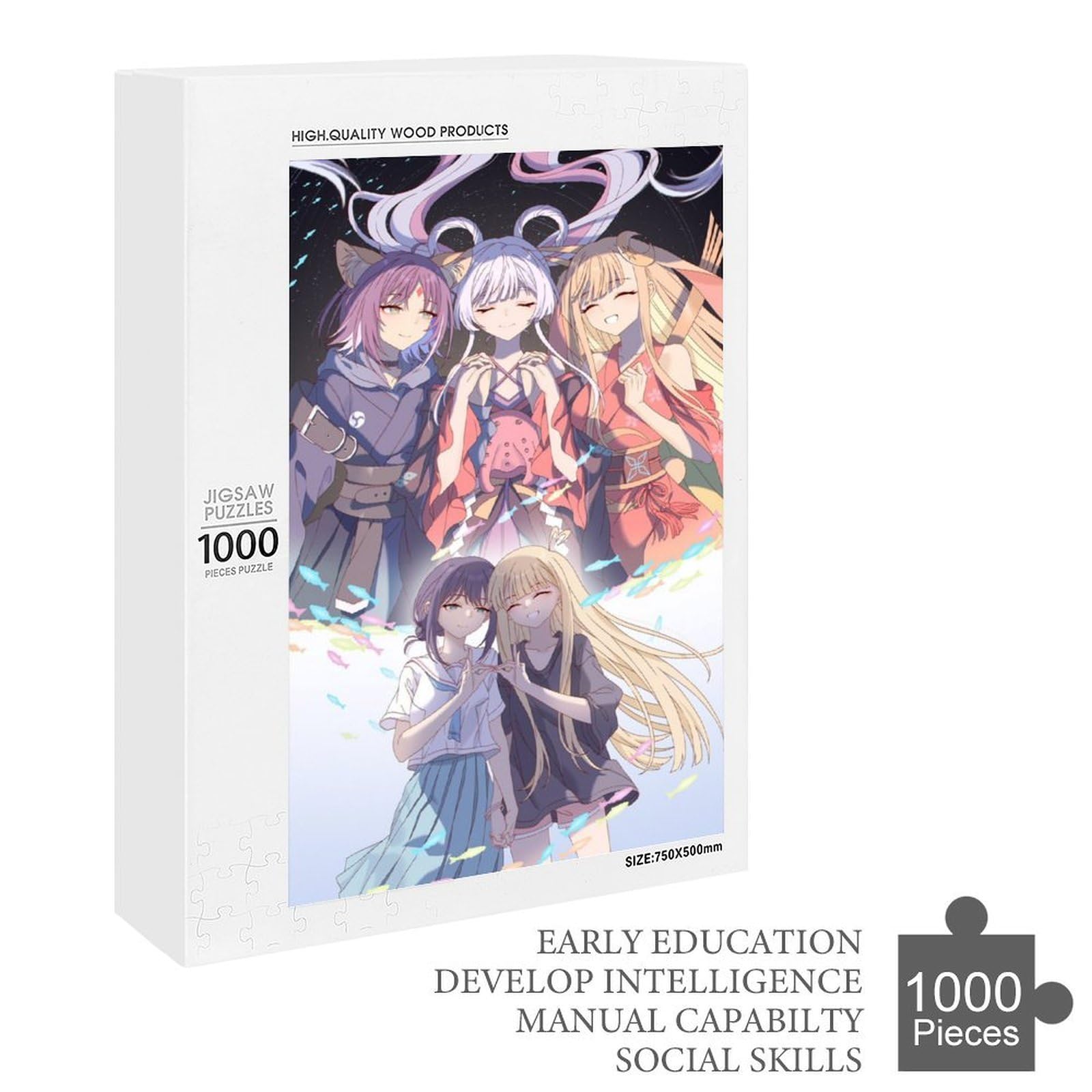 Amazon | パズル 木製素材 超かぐや姫！ 22 装飾 大人用 ジグソー 1000