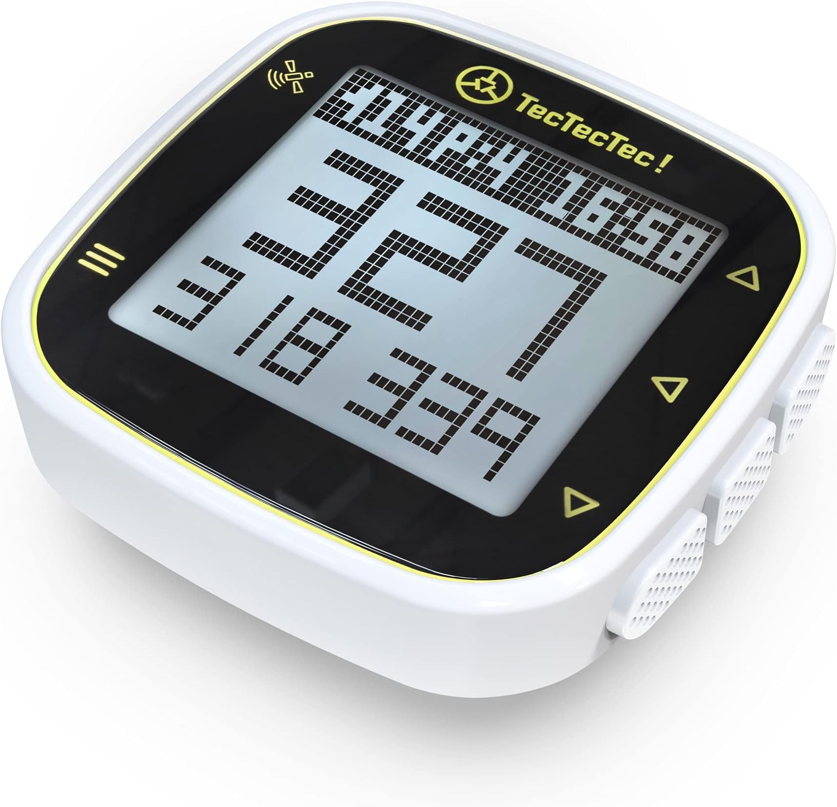 TecTecTec ULT-G Ultra-Light Golf GPS Handheld with Rechargeable Battery LCD Display, Preloaded with 38K Worldwide Courses, Lightweight, Simple, Easy-to-use Golf Watches for Men and Women