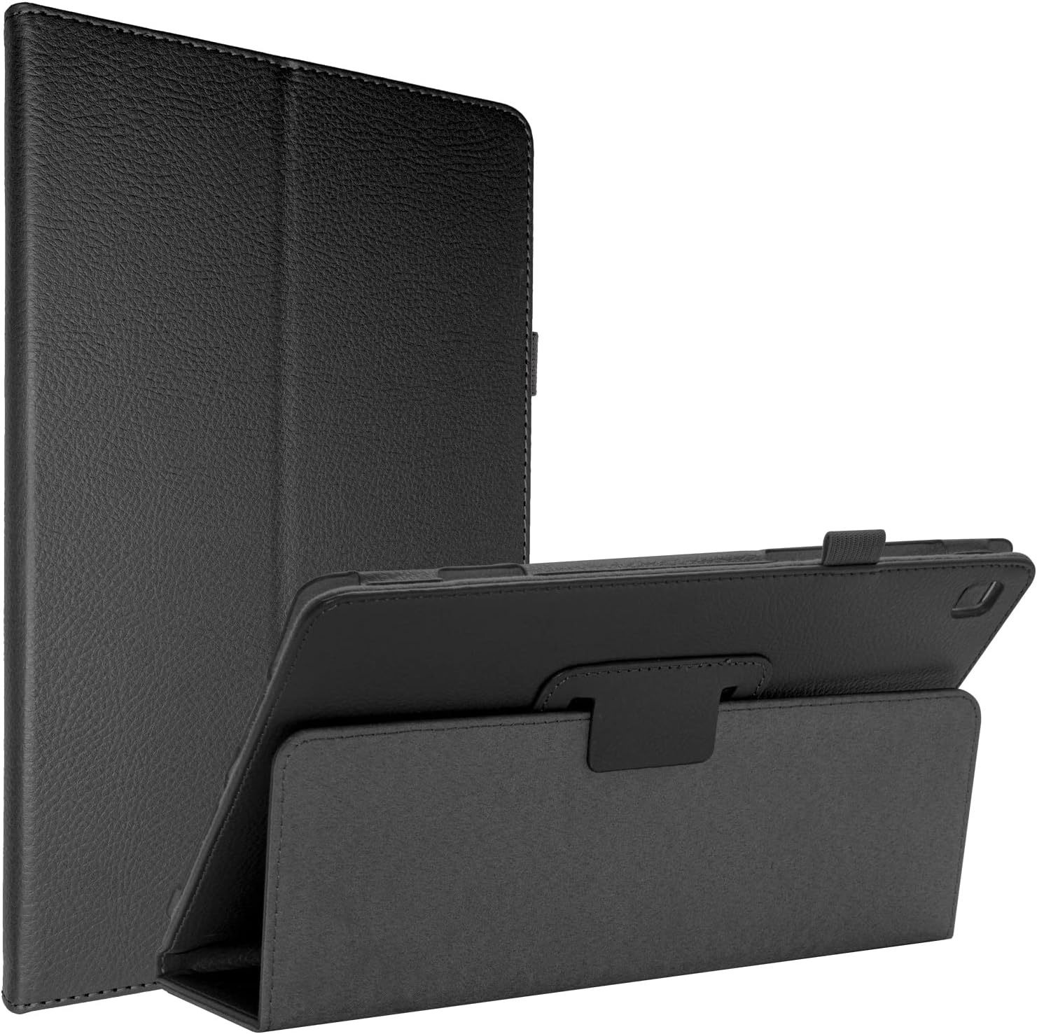 Case for Galaxy Tab S6 Lite 10.4" 2022/2020,PU Leather Case with Auto Sleep/Wake & Stand Tablet Protective Cover for Samsung Galaxy S6 Lite Tablet (SM-P610/P613/P615/P619), Black