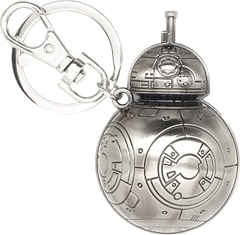 Star Wars - BB-8 Pewter Key Ring, Silver