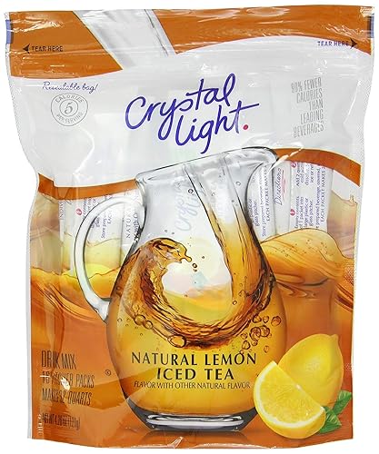 Vista 195 de Crystal Light Mezcla de bebida en polvo sin azúcar Energy Grape On-The-Go 120