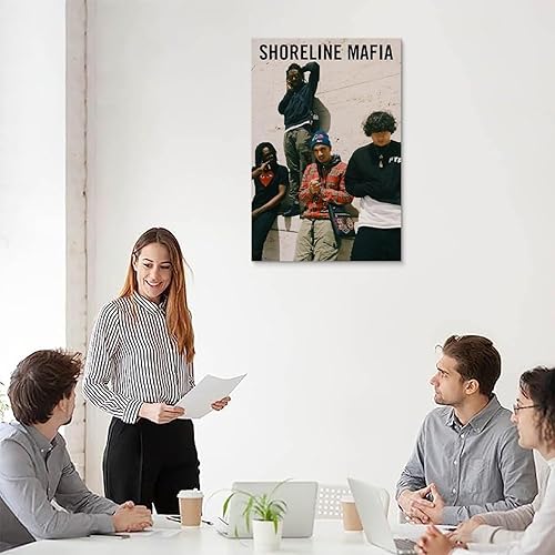 Miniatura 5 de RJETZMU Shoreline - Póster de mafia en lienzo para pared de dormitorio, estética, sala de estar, decoración del hogar, 16 x 24 pulgadas (15.7 x 23.6