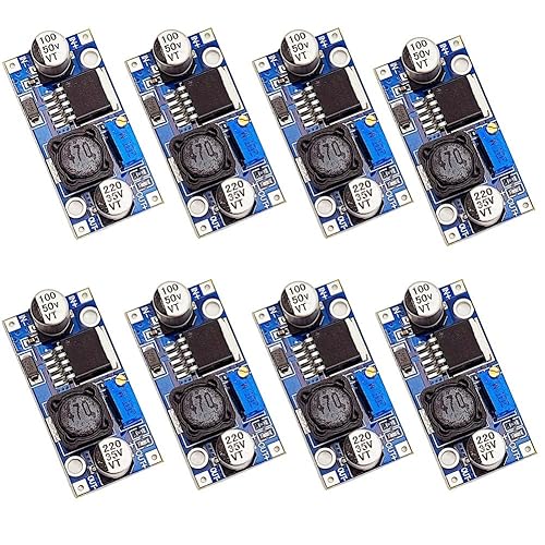 Haldzemo LM2596 DC-DC Regulador de voltaje de alta eficiencia 3.2-40V a 1.25-35V Módulo de fuente de alimentación ajustable LM2596S Buck Convertidor