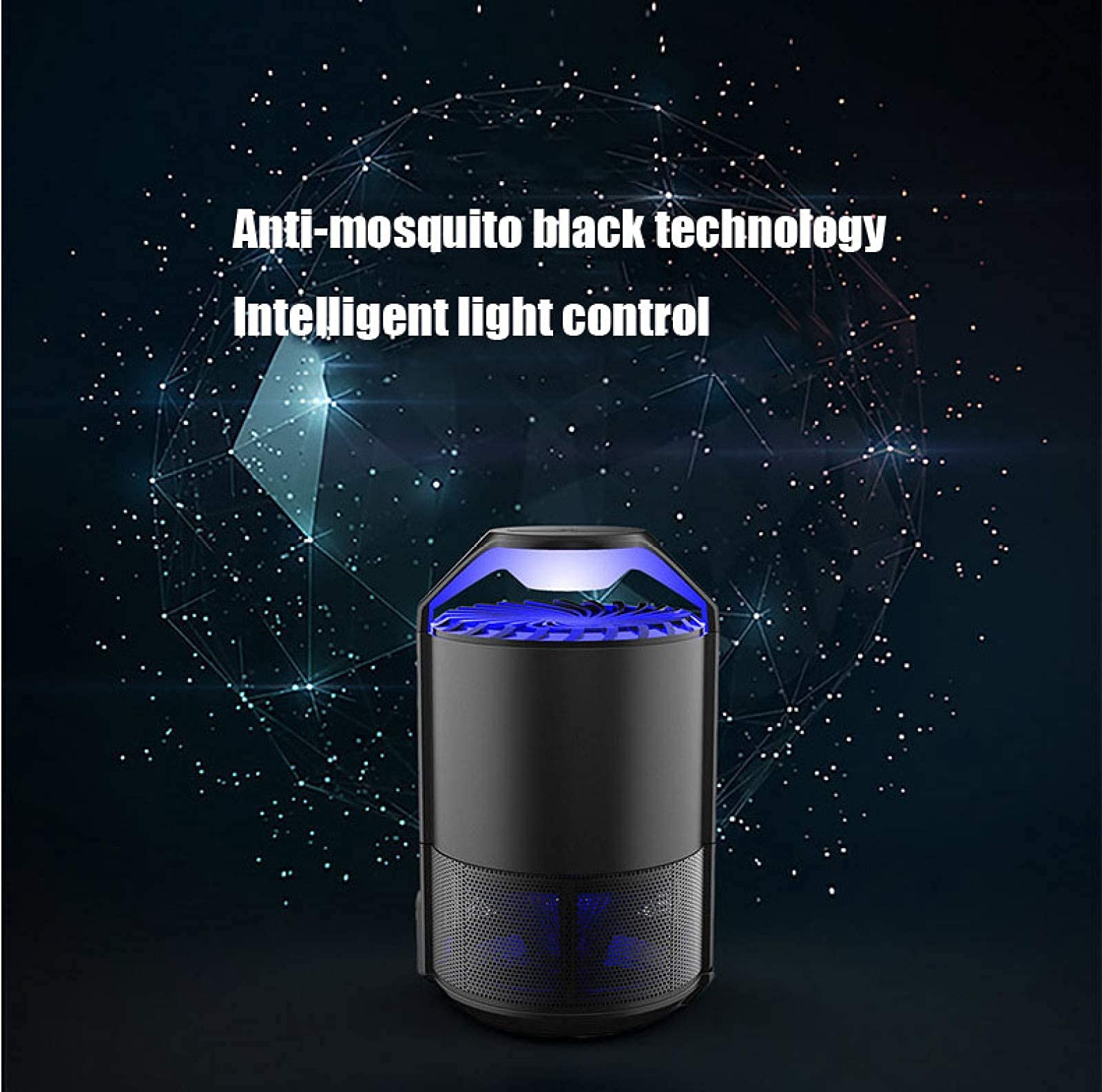 Lámpara Eléctrica Antimosquitos, Lámpara Eléctrica Ultravioleta para Matar Moscas De 1200 V, Luz Antimosquitos para Interiores, Trampa para Mosquitos con Enchufe USB, Trampa S, Moscas, Mosquitos, Po