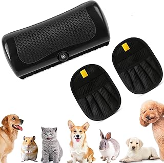 Katzenbürste BürsteFellwunder Hund 3er Set,Tierhaarentferner Handschuh Pet Hair Removal Brush, Fur Wonder Brush Dog, Hundebürste, unterwolle bürste hund, Deshedding für Hunde und Katzen(Bürste)