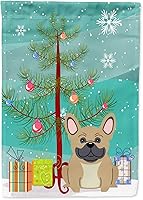 Vista 1314 de Caroline's Treasures BB4243GF Bandera de jardín con texto en inglés «Merry Christmas» con texto en inglés «Merry Christmas», bandera decorativa