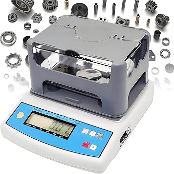 Medidor de pureza de Oro Analizador de Densidad,medidor de Densidad de solidos electronico,densimetro de solidos Digital de Alta precision,para Oro y Plata,300g