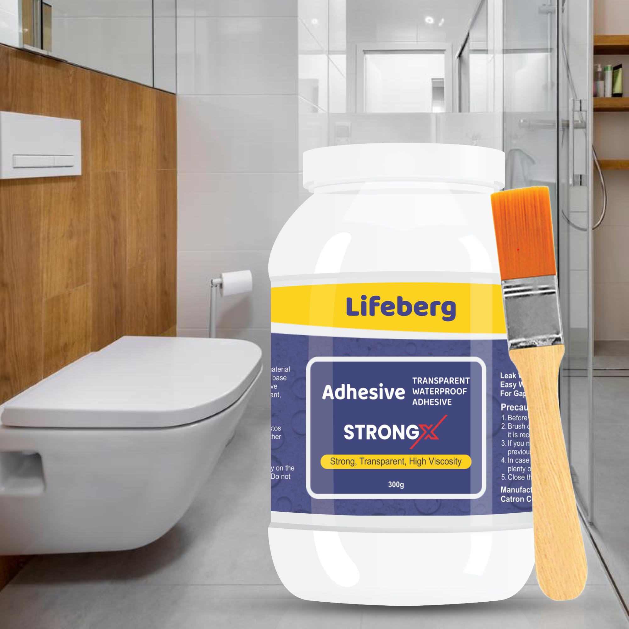 Lifeberg Waterproof Crack StrongX With Brush Transparent Roof Water Leakage Solution 300g,Transparent Waterproof Glue (B0D3FCGT1B) Amazon Price History, Amazon Price Tracker