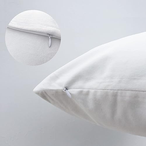 Miniatura 3 de Juego de 4 fundas de almohada decorativas rústicas de invierno con diseño de animales, pájaros, zorros, conejos, ciervos, Navidad, copos de nieve,