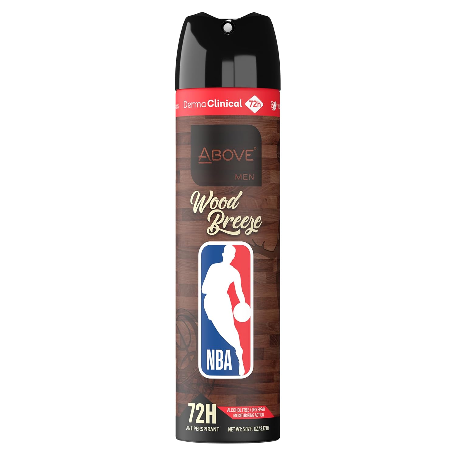 Above NBA Antiperspirant Deodorant Spray for Men | NBA Collection | 72H Sweat & Odor Protection | Deodorant Dry Spray | No Stains | 5.07 oz - Pack of 4 Scents - Image 8