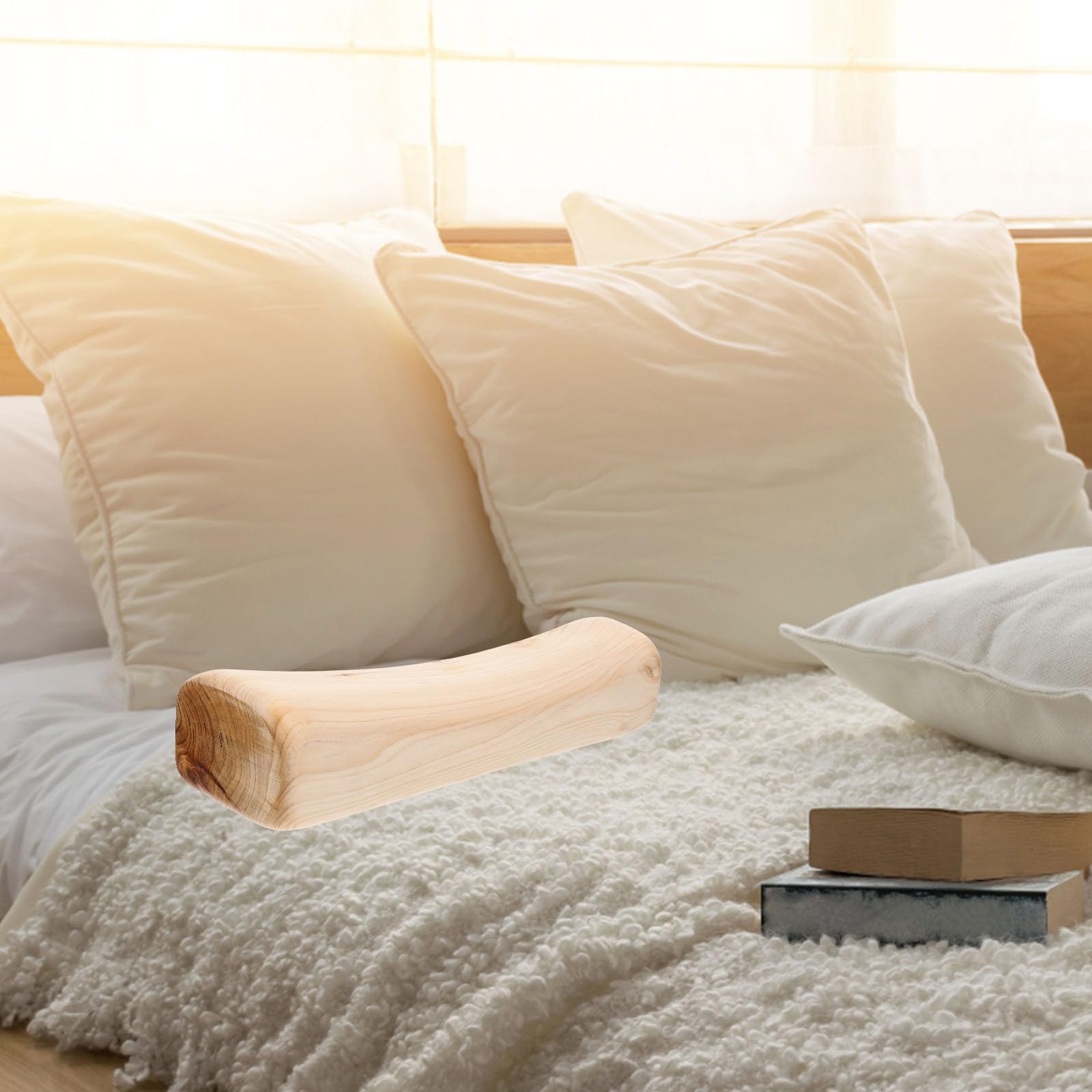 GALPADA Nackenstützkissen für Besseren Schlaf mit Glatter Oberfläche aus und Ergonomischer Unterstützung Relaxkissen für Hause und Massagepraxis