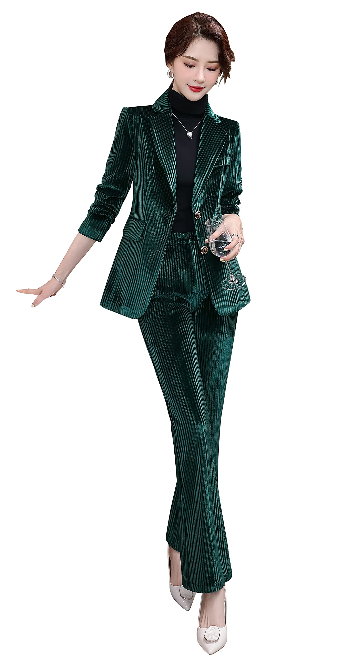 Men's Blazer Jacket Herringbone Sport Coat Smart Formal Dinner Cotton Suits Slim Fit One Button Notch Lapel Coat-picture-21