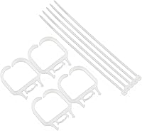 Vista 4 de Cable Matters Panel de conexión de red de 24 puertos para montaje en rack o montaje en pared con certificación UL (panel de conexión Cat6) y soporte