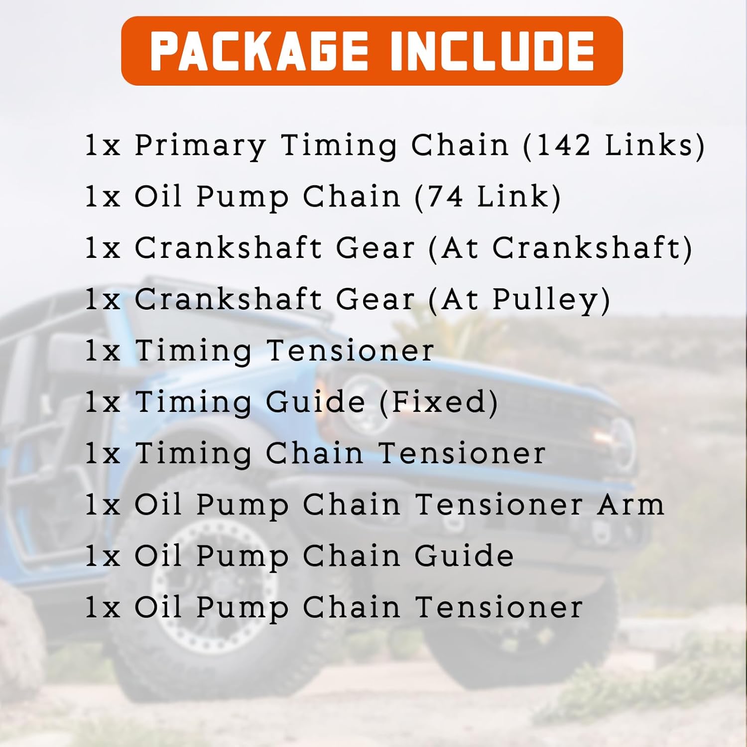 Timing Chain Kit with Oil Pump Chain Fits for Kia Optima Sorento Sportage 2.0L 2.4L Turbo Engine Aftermarket Parts