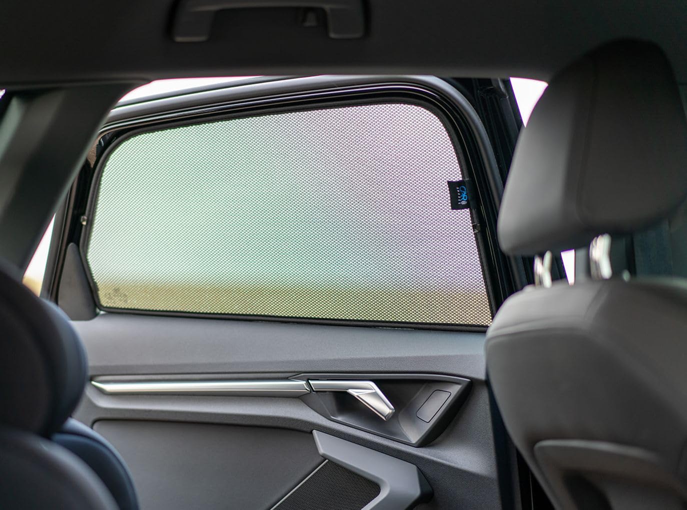 CAR SHADES Set (Porte Laterali Posteriori) Compatibile con Audi A3 8Y 5-Porte 2020- (2-Parti) Tendine Parasole su Misura
