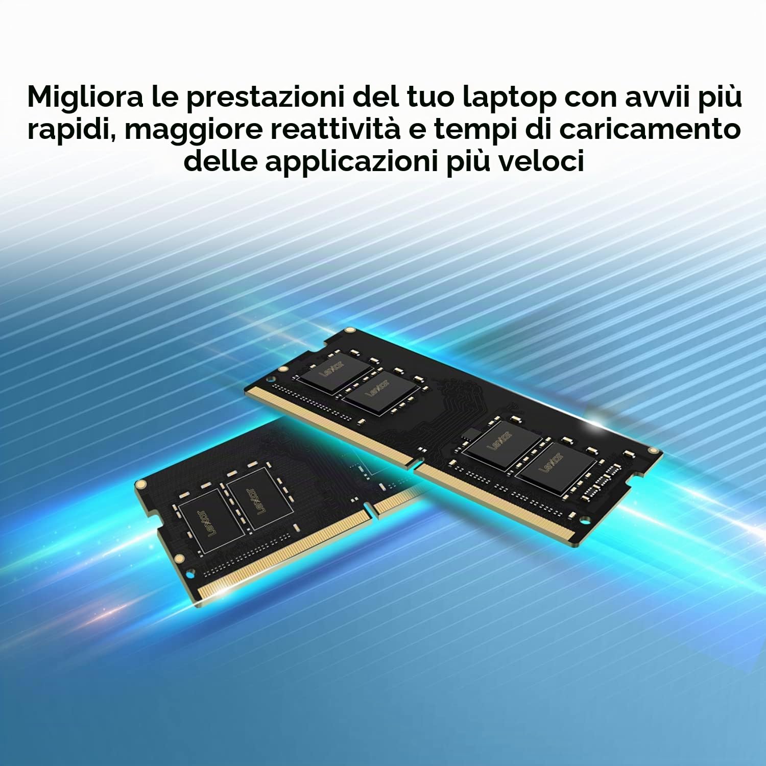 Lexar - Ddr4 - Modul - 16 Gb - So Dimm 260-Pin - 3200 Mhz / Pc4-25600 - Cl19 - 1.2 V - Ungepuffert - NoN-Ecc