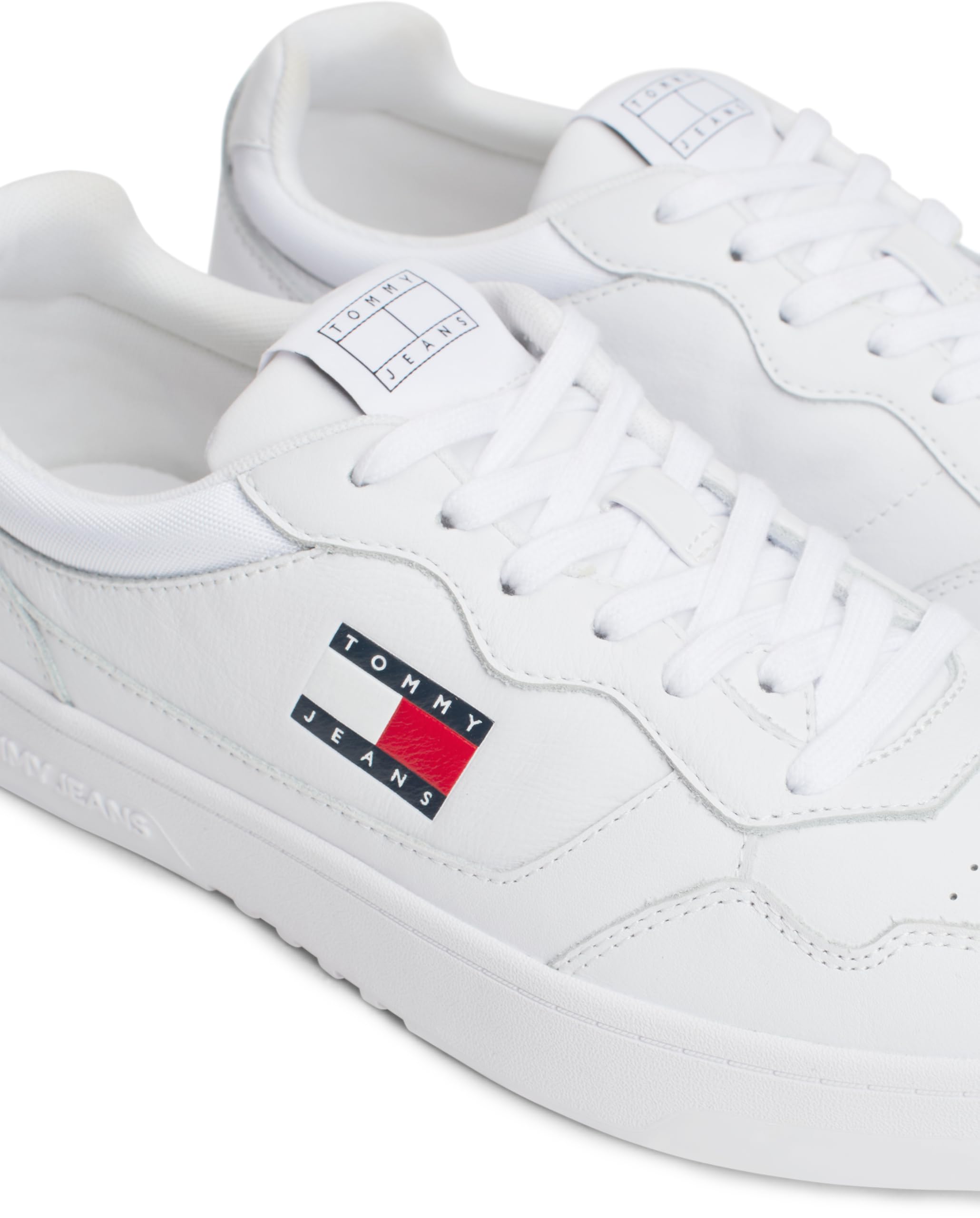 Tommy Jeans Uomo Sneakers con Suola Preformata Essential in Pelle