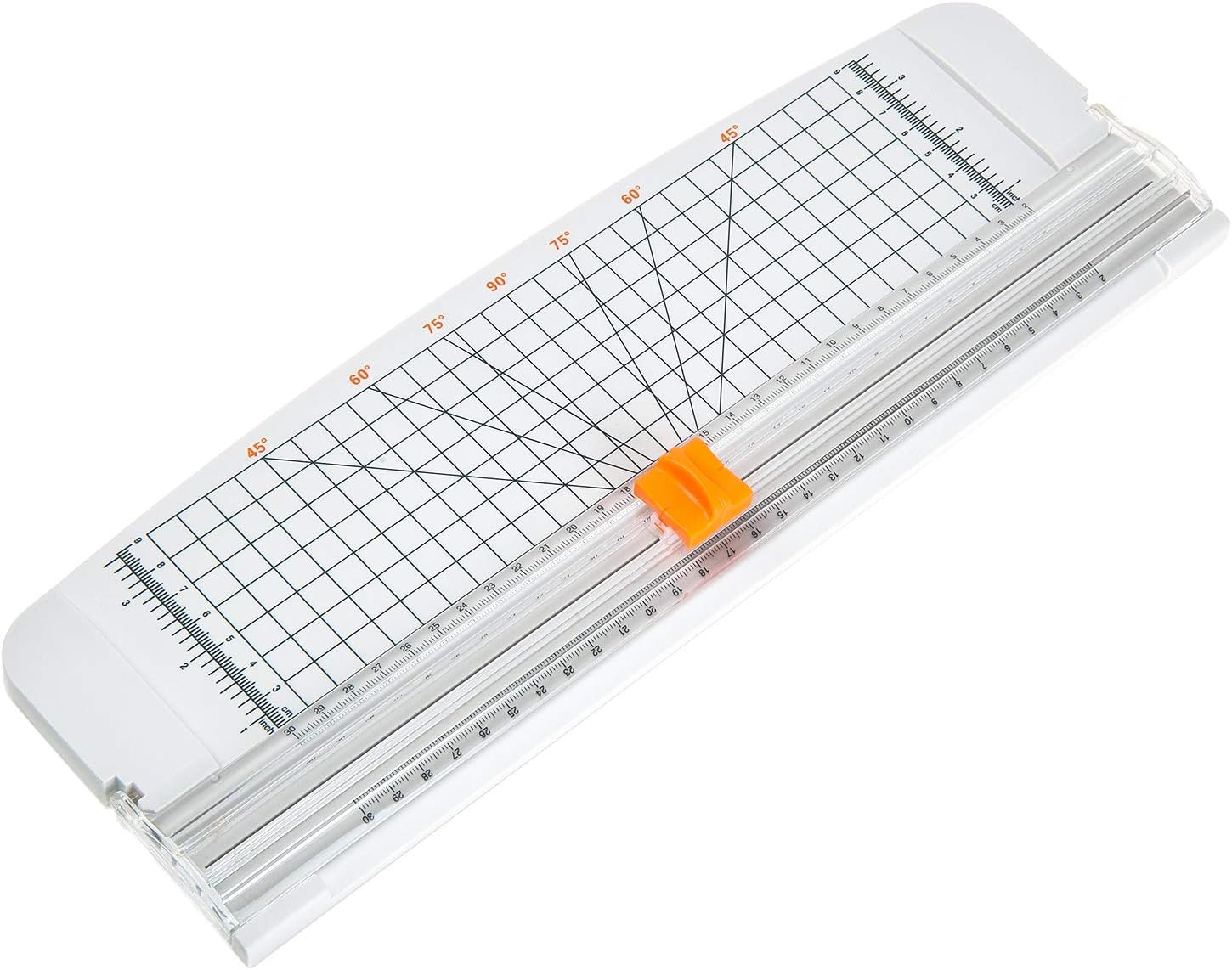 Jielisi 12 Inch Paper Trimmer A4 Titanium Cutter with Automatic Safeguard, for Coupon, Craft Paper and Photo