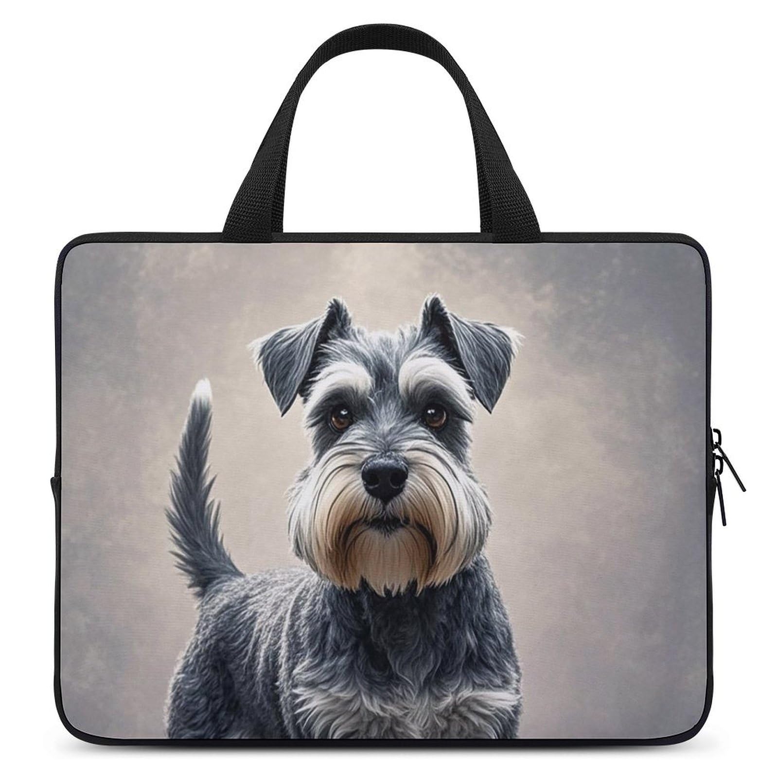 Housse ordinateur portable 15 pouces Schnauzer avec motif imprimé