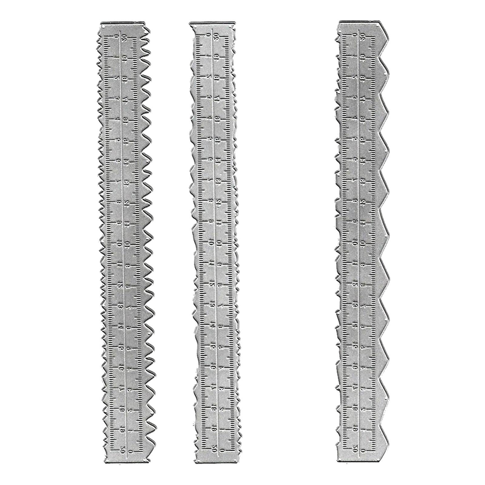 Enakshi® 3 Pieces Paper Tearing Ruler Sturdy for Scrapbooking Craft Decor Card Making|Crafts | Scrapbooking & Paper Crafts | Die Cutting & Embossing | Embossing Stencils & Folders-image-10