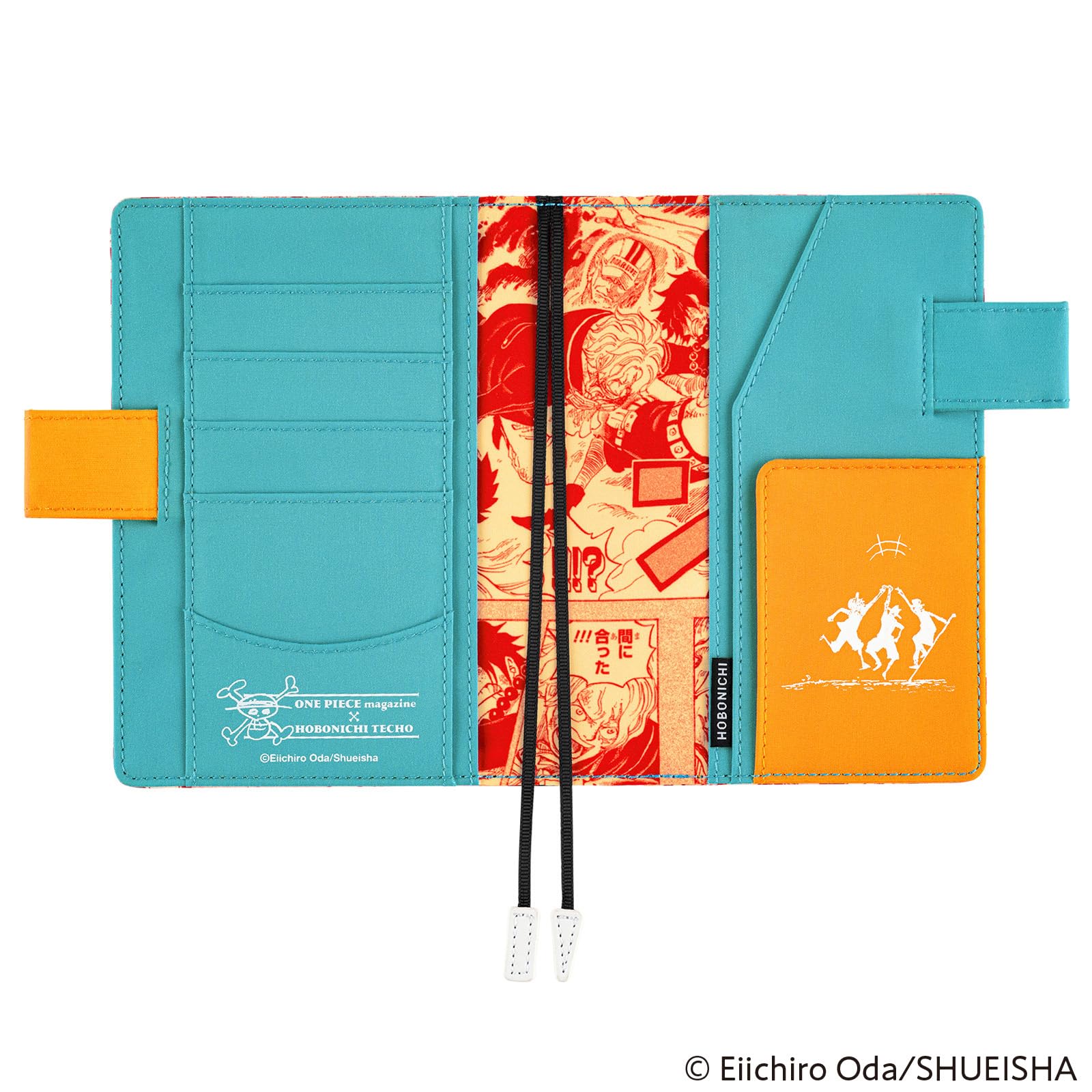 ほぼ日 Hobonichi Techo oryginalny/okładka planera [tylko okładka A6] magazyn ONE PIECE: Ace, Sabo, Luffy