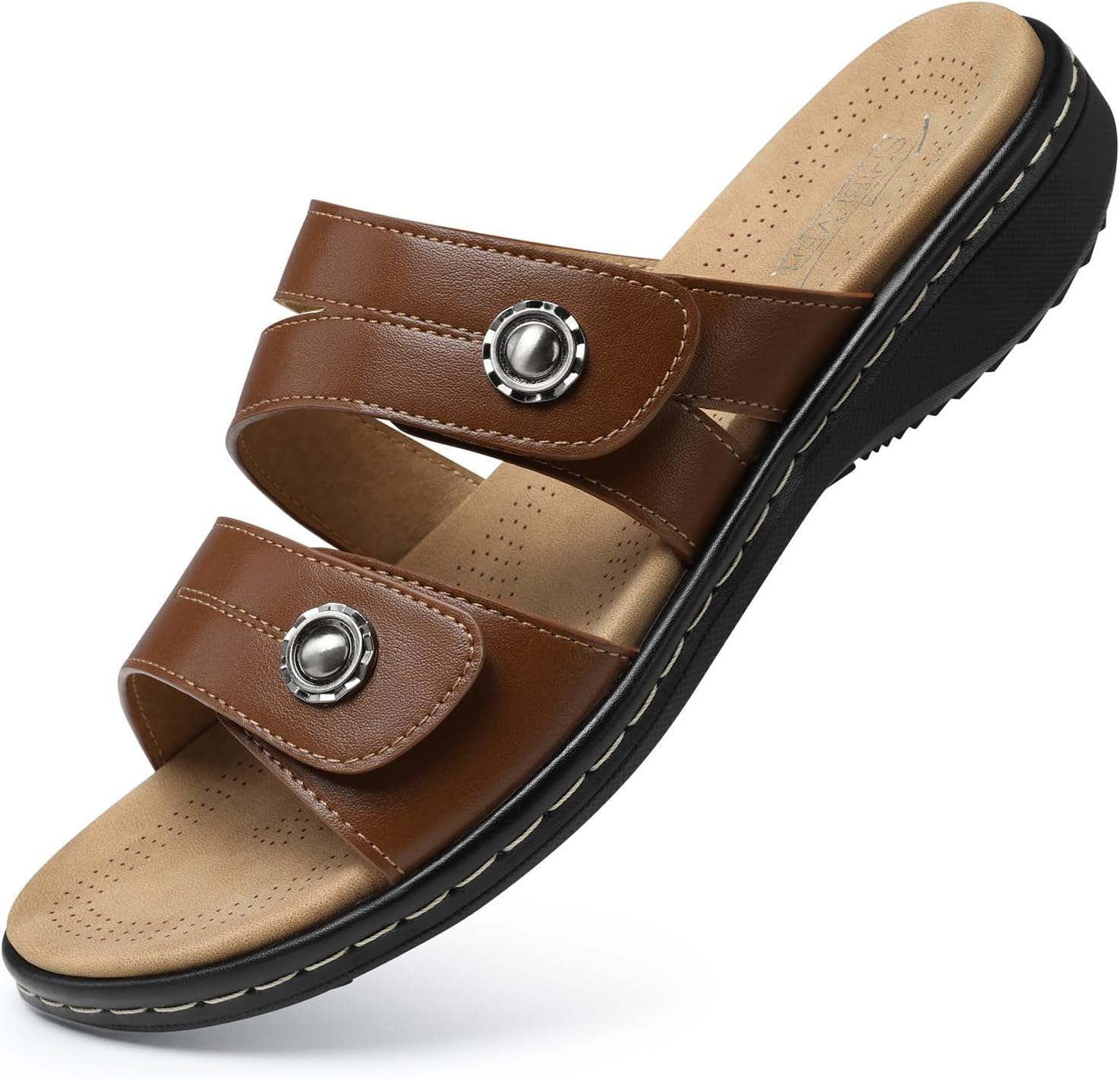 SHIBEVER Women's Dressy Sandals - Comfortable Arch Support