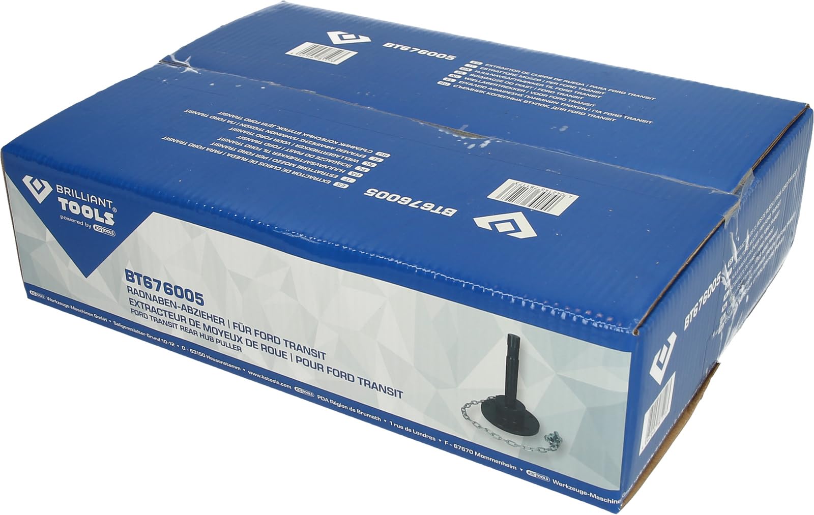 BRILLIANT TOOLS BT676005 Ściągacze do piast, Ford Transit [Powered by KS TOOLS]