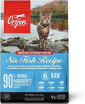 Amazon | Orijen(オリジン) キャットフード 6フィッシュキャット 1.8kg