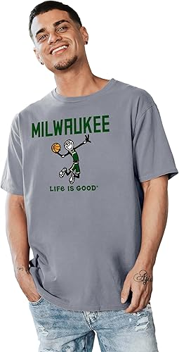 Miniatura 9 de Blue 84 Camiseta con licencia oficial de la NBA Life is Good