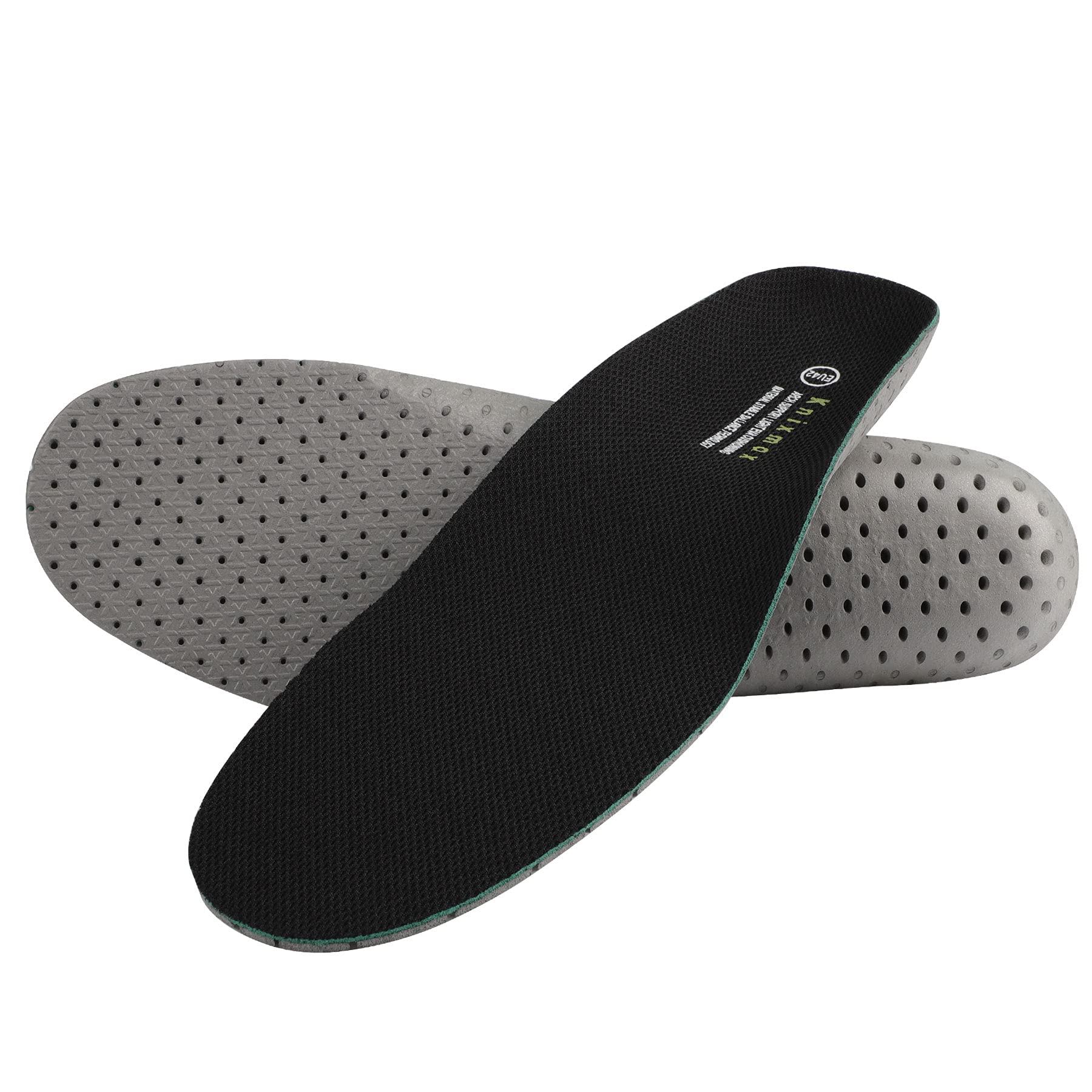 Knixmax Solette Sportive per Uomo e Donna Traspirante Confortevole Soletta per Scarpe Soletta - Ideale per Sport, Corsa, Camminata, Casual