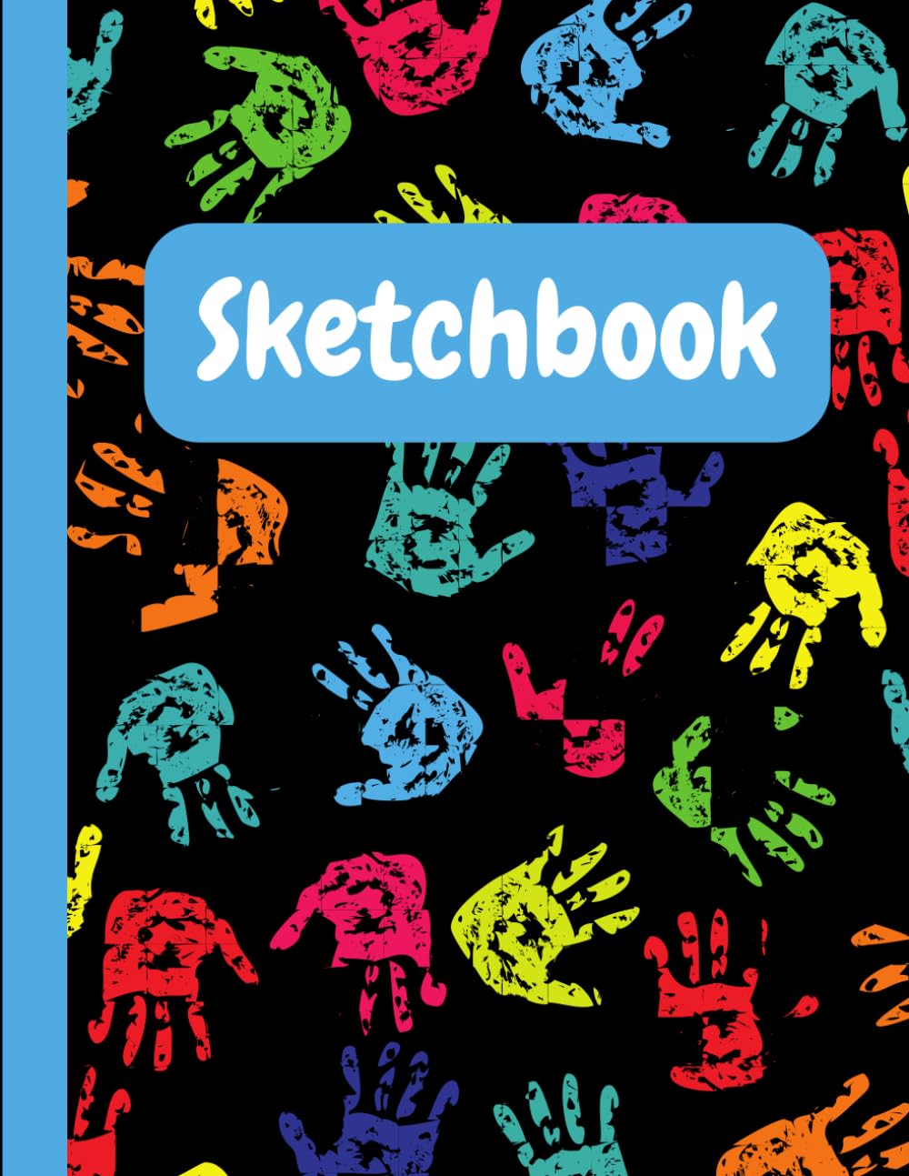 Carnet de dessin enfant 4-8 ans 100 pages blanche album de croquis pour garçon pour feutre crayon