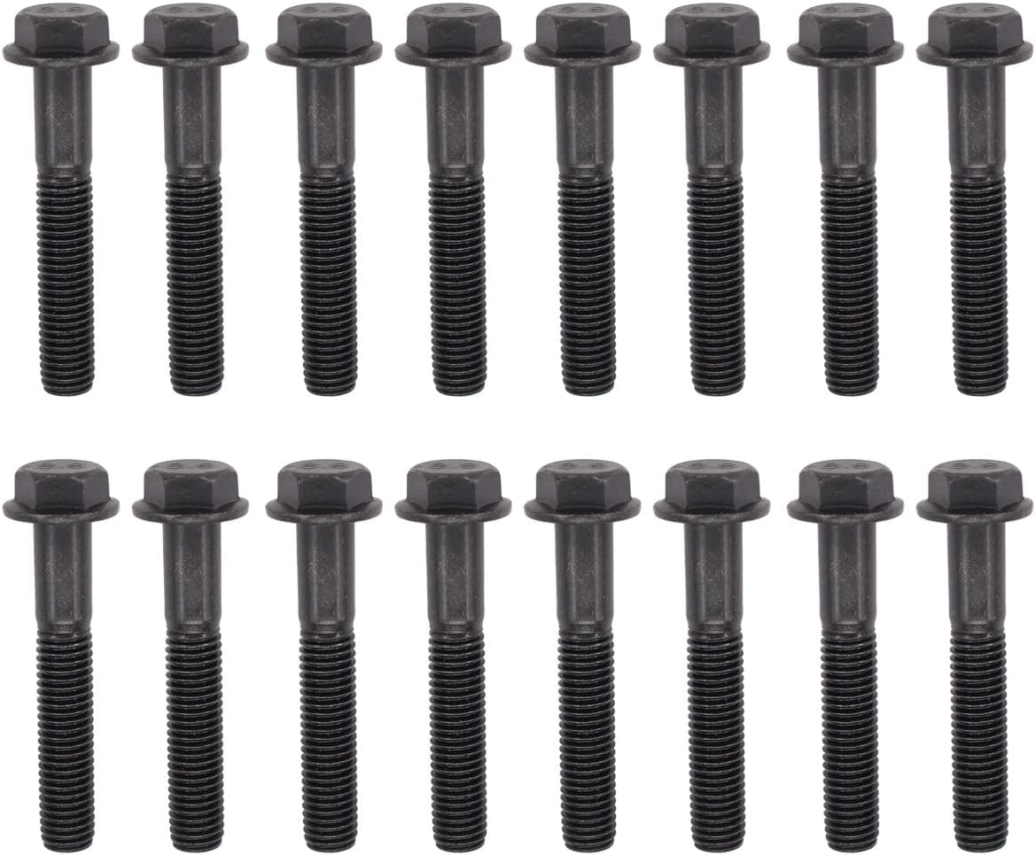 XtremeAmazing Exhaust Manifold Bolt Screw Kit for Ford F250
